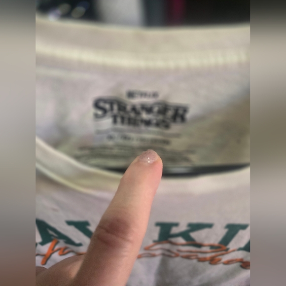 HAWKINS HIGH SCHOOL Stranger Things YEAR OF THE TIGER TSHIRT SZ 2XLT 46/48 - Picture 3 of 3